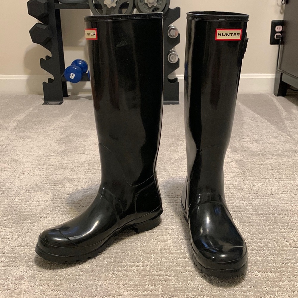 Hunter Black Women's Winter & Rain Boots